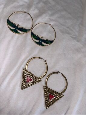 Rachel Roy Hoop Earrings